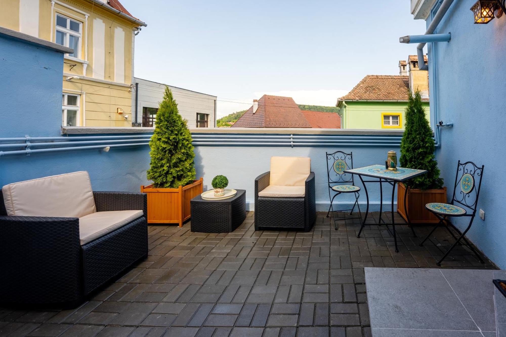Apartamento Blue House Citadel Elite Sighişoara Exterior foto