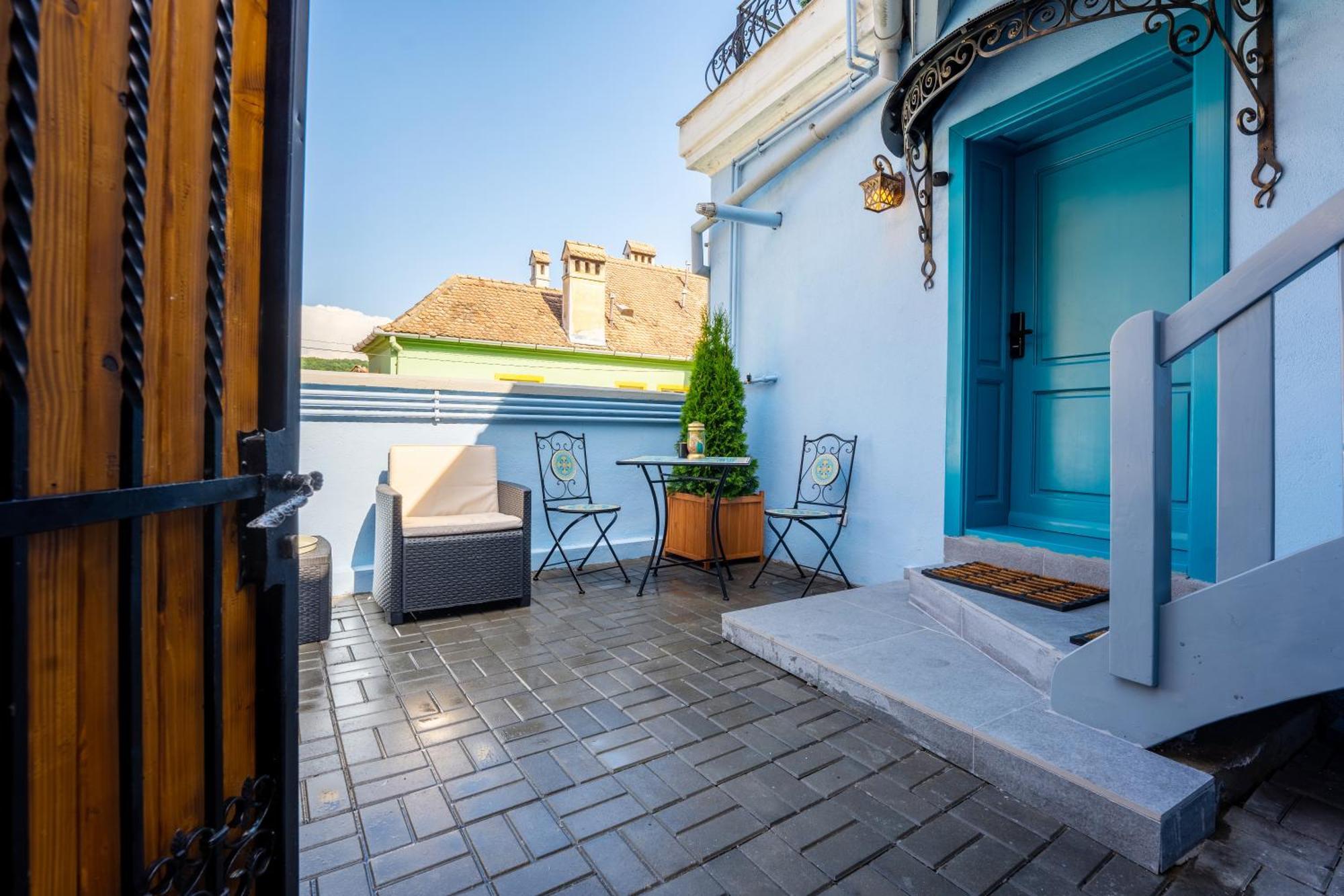Apartamento Blue House Citadel Elite Sighişoara Exterior foto