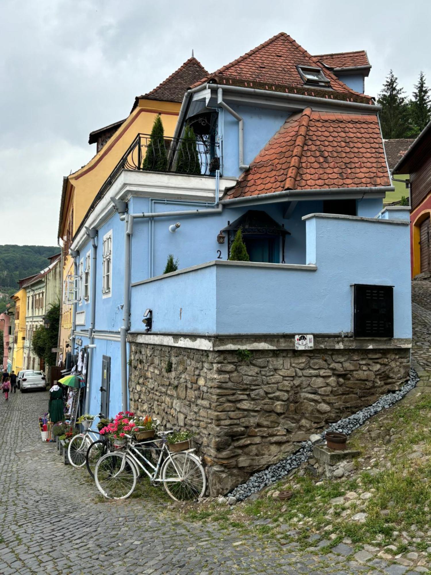 Apartamento Blue House Citadel Elite Sighişoara Exterior foto