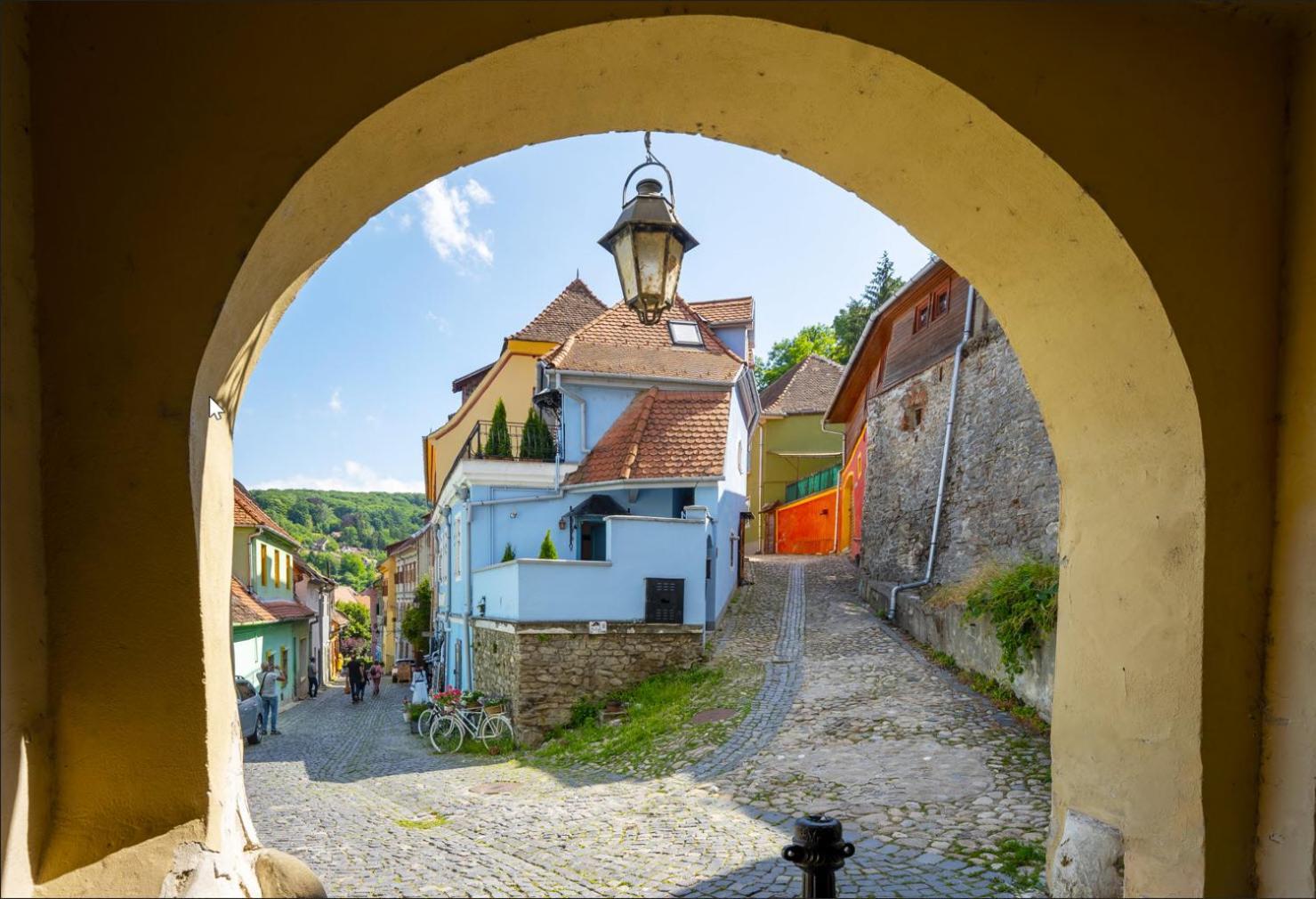 Apartamento Blue House Citadel Elite Sighişoara Exterior foto